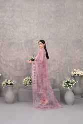 Dilkash Embroidered Fancy Organza D-4272 - Vol-2